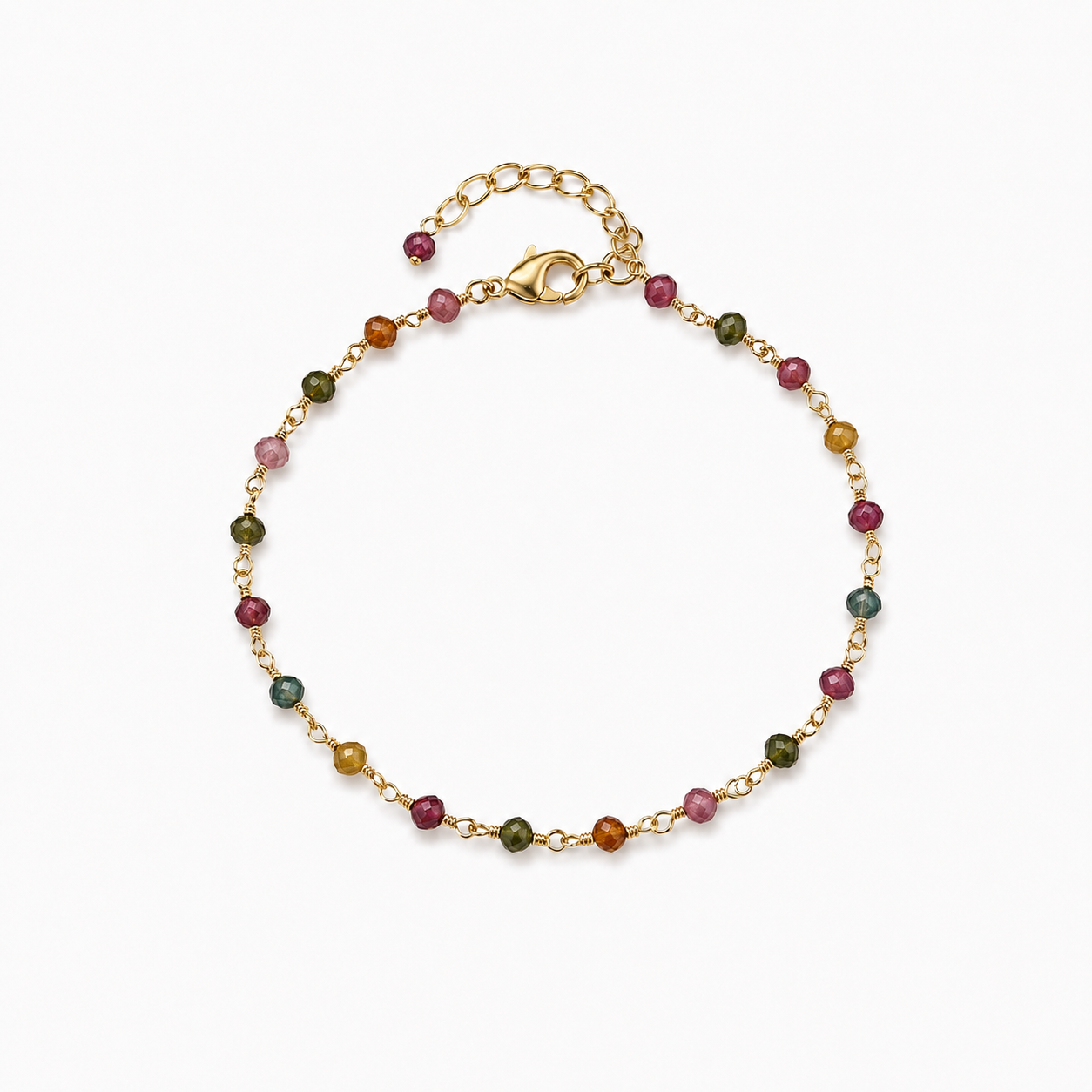 Handcrafted Tourmaline Bracelet