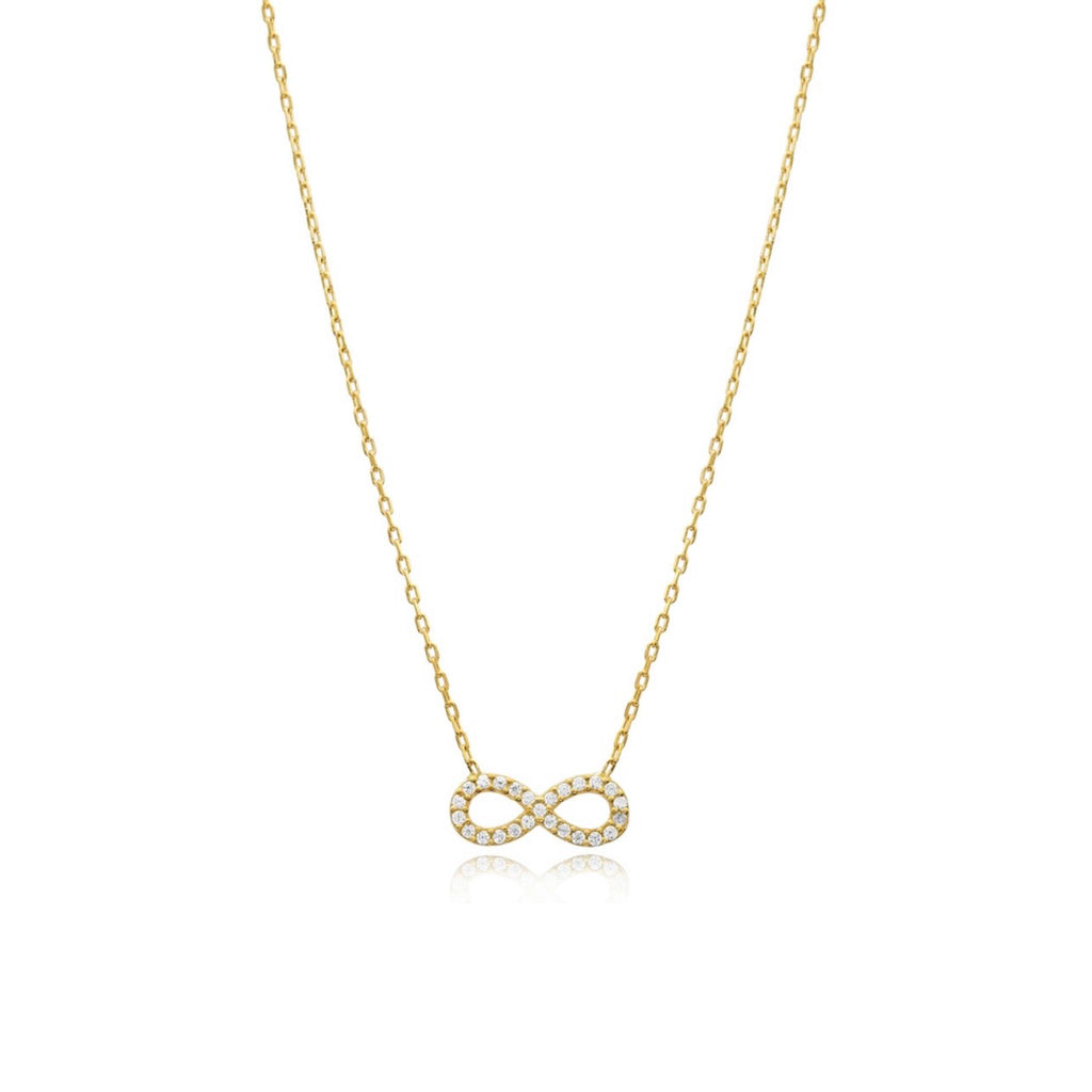 Sparkling Infinity Necklace