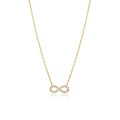 Sparkling Infinity Necklace