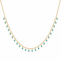 Turquoise Single Drop Necklace