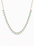 Turquoise Single Drop Necklace