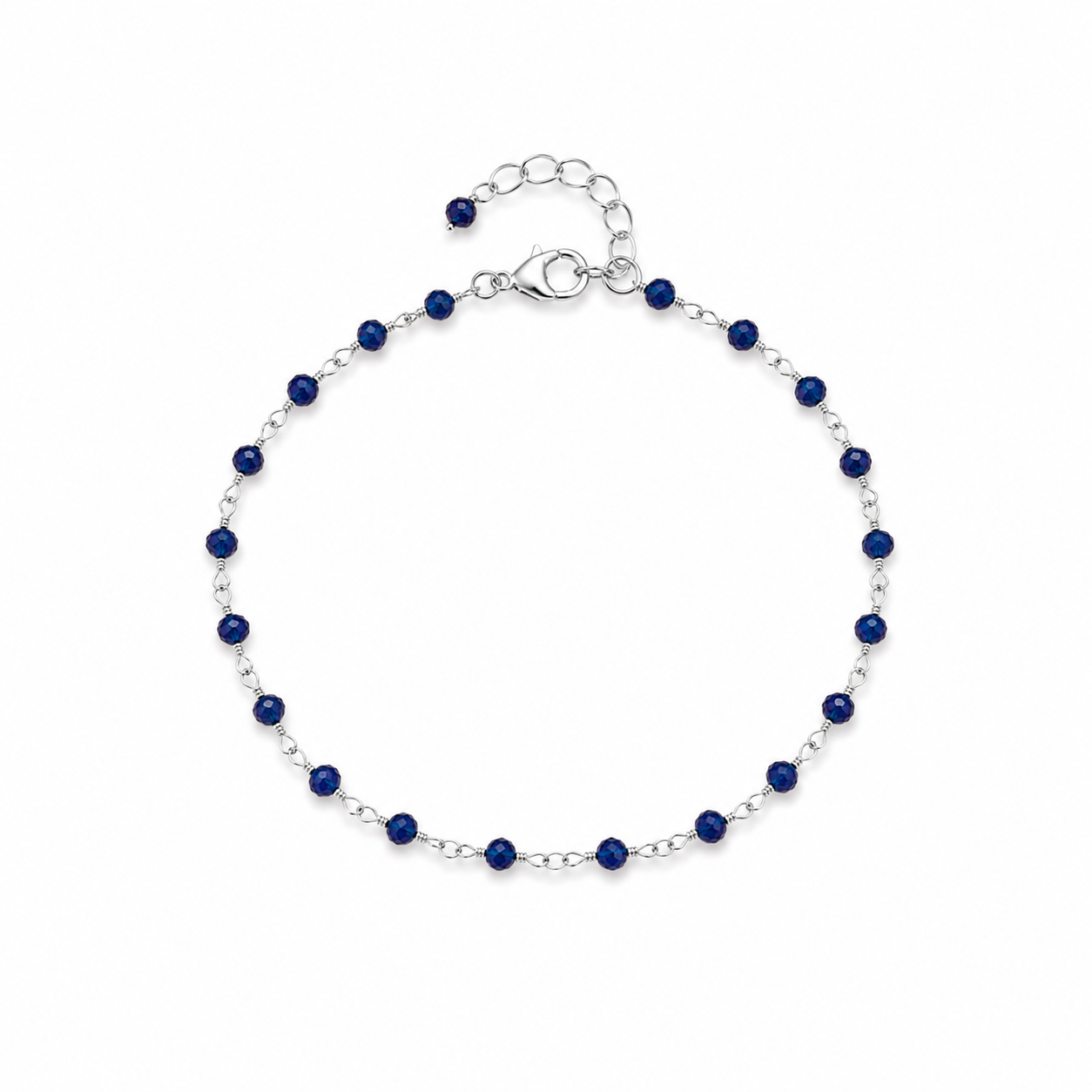 Midnight Blue Agate Bracelet