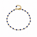 Midnight Blue Agate Bracelet
