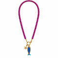 Azura Necklace - Fuchsia