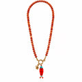 Azura Necklace - Coral