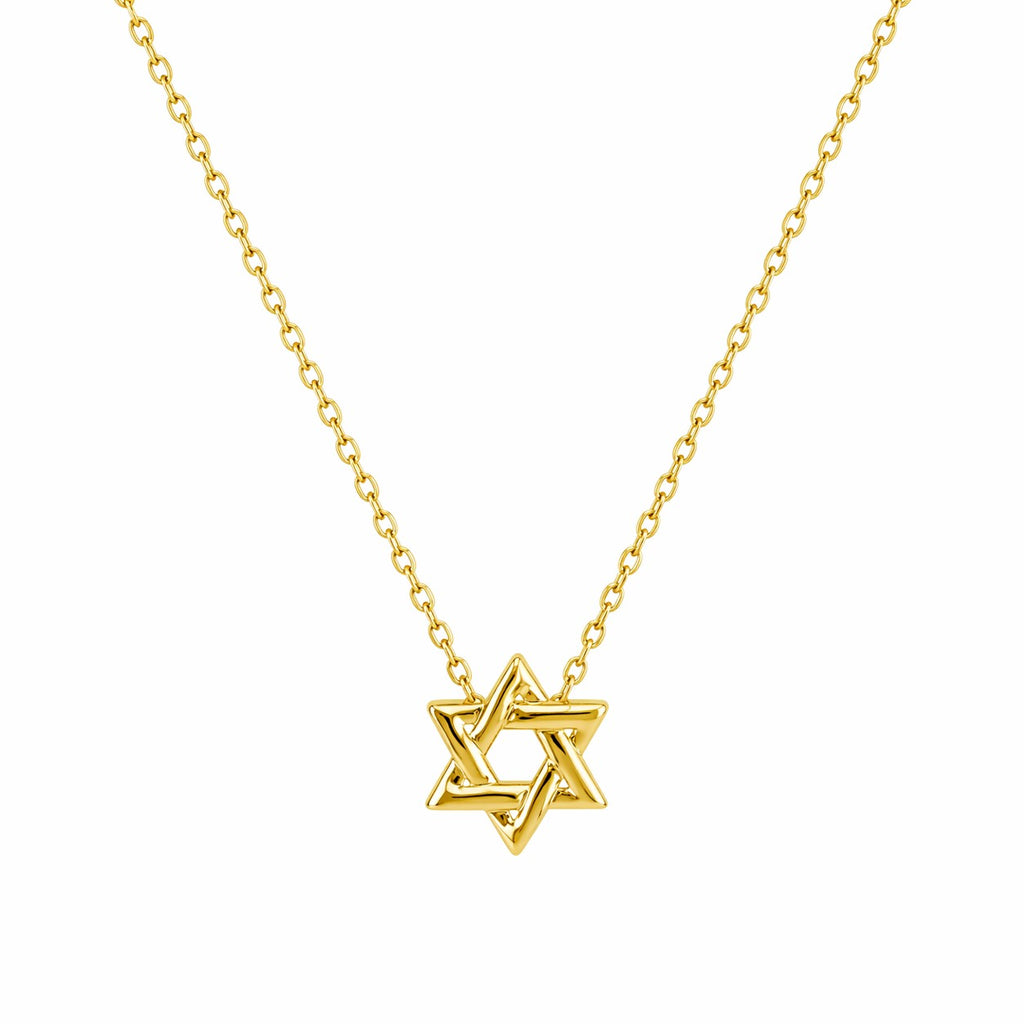 Tiny Classic Star of David Necklace