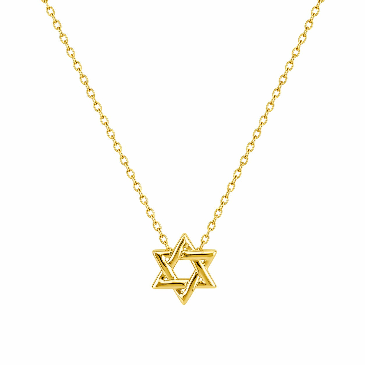 Tiny Classic Star of David Necklace