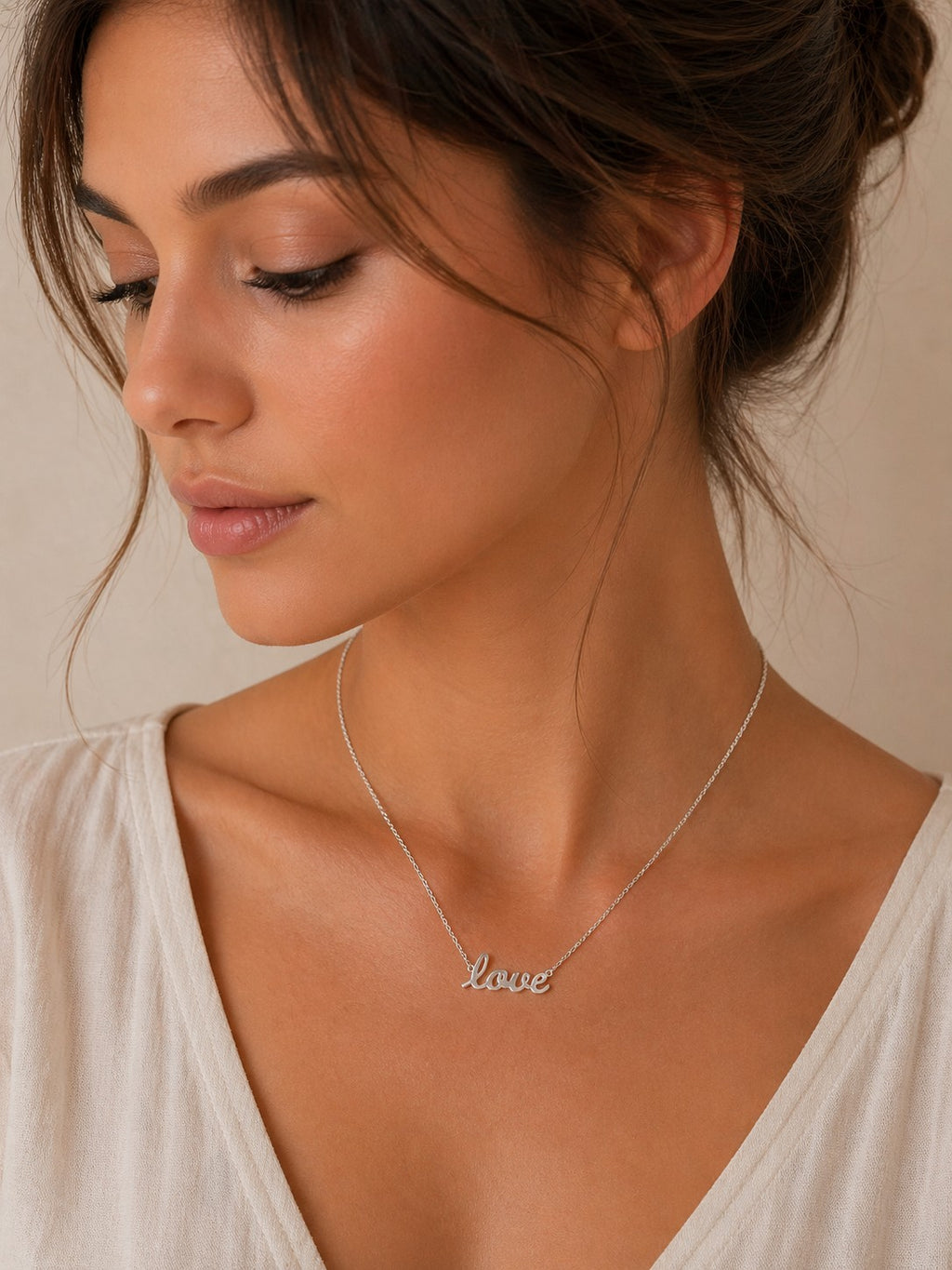 Minimalist Love Necklace