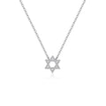Sparkling Mini Star of David Necklace