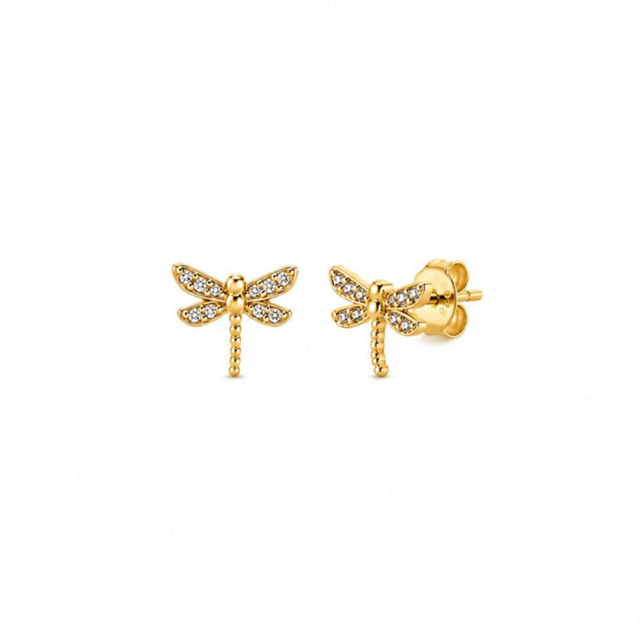 Shimmering Dragonfly Earrings