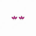 Fuchsia Marquise Petal Studs