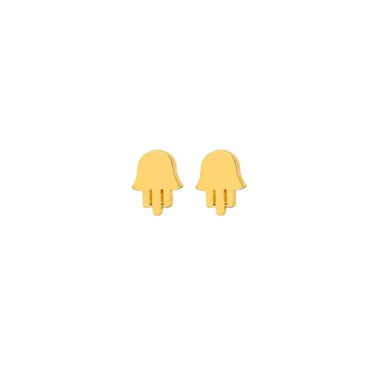 Tiny Hamsa Studs