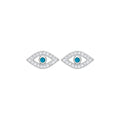 Turquoise Evil Eye Studs
