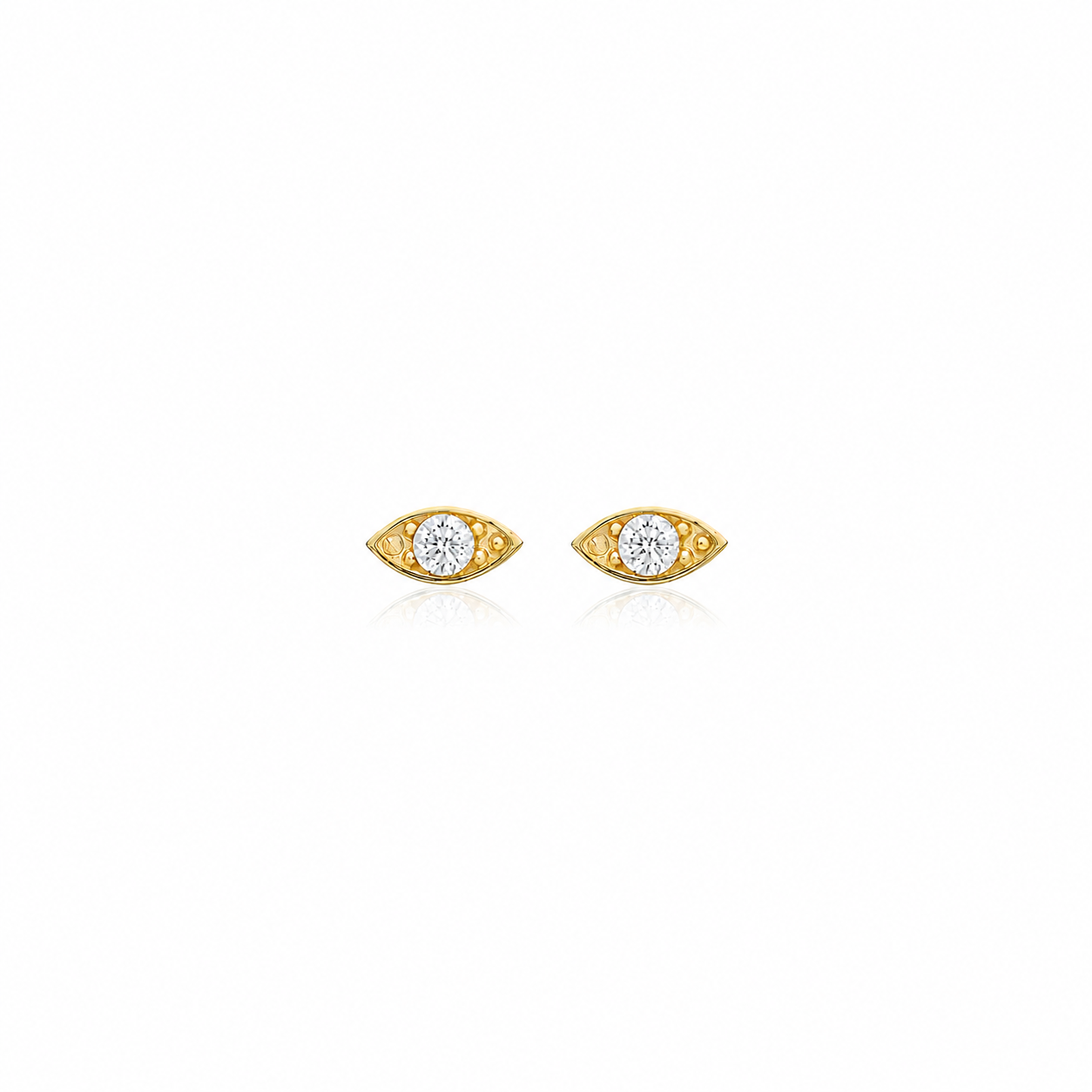 Tiny Evil Eye Studs