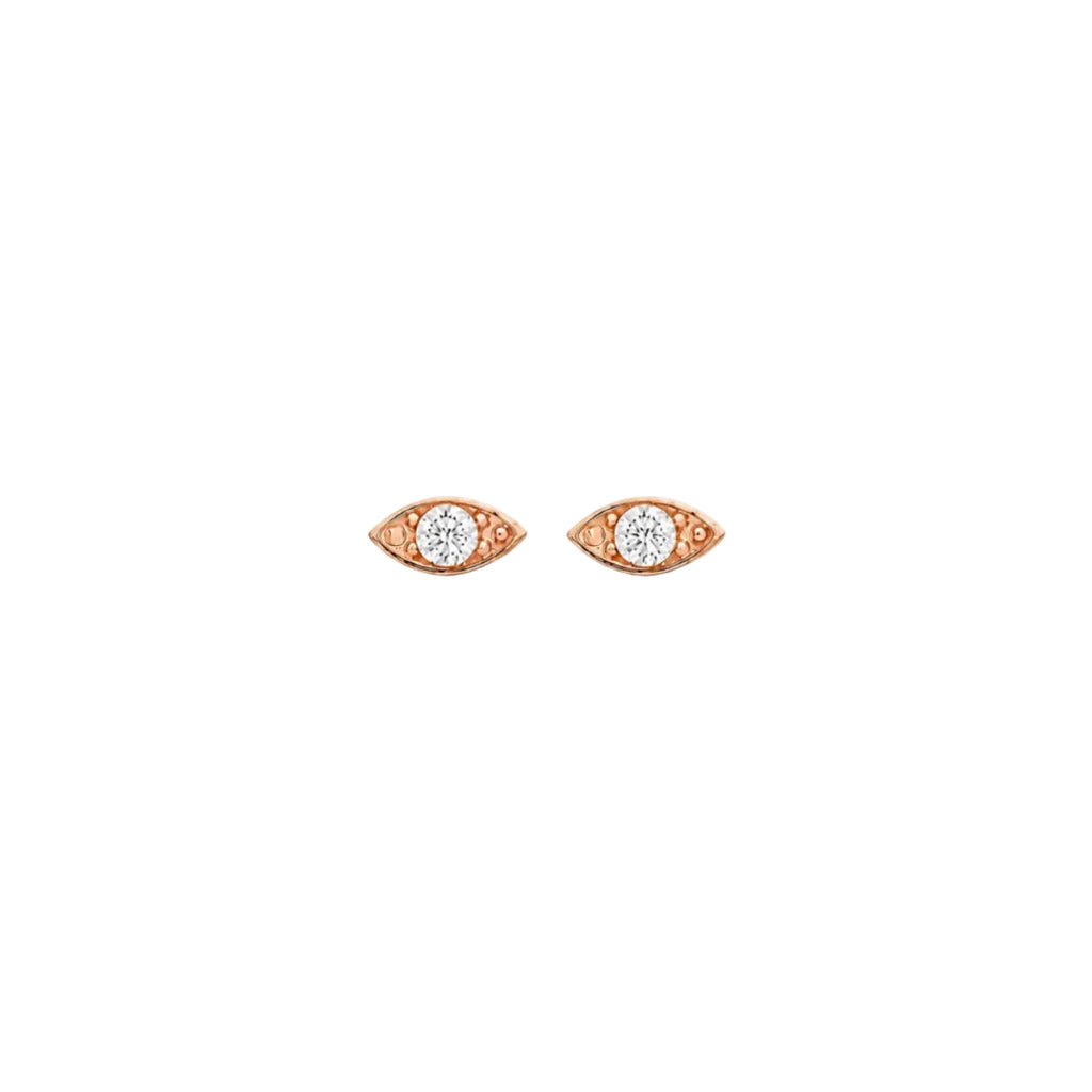 Tiny Evil Eye Studs