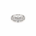 Silver Halo Ring