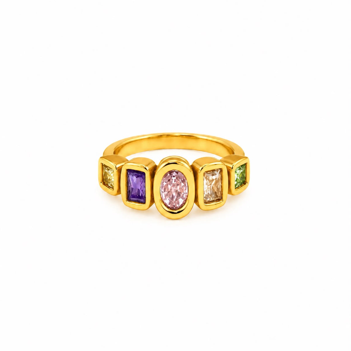 Blush Halo Ring
